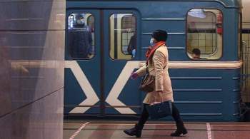 На синей линии московского метро приостановили движение