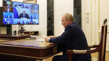 Путин провел совещание по вопросам развития и поддержки металлургии