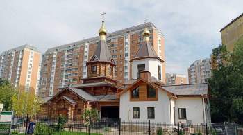 В Москве завершилось строительство самого большого деревянного храма