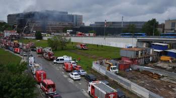 Главный пожарный Москвы госпитализирован после пожара в бизнес-центре