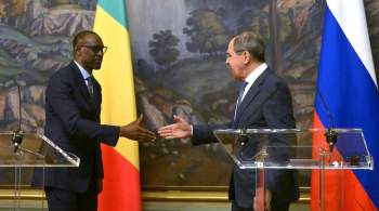Россия и Мали договорились укреплять сотрудничество на площадках ООН