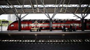 На крыше поезда на "Славянском бульваре" в Москве обнаружили "зацепера"