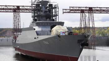 На Балтике начались испытания малого ракетного корабля "Град"