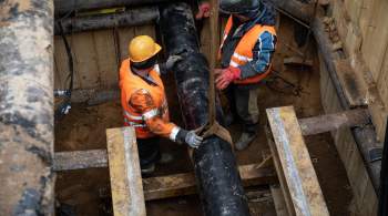 Реконструкция газопровода в районе Покровское-Стрешнево завершена на 50%