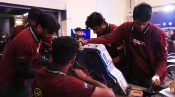 Команда из Индии победила в "Битве роботов" на "Играх будущего" 