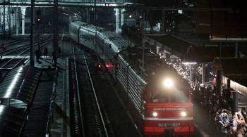 Поезд между Москвой и Евпаторией запустят весной 2022 года
