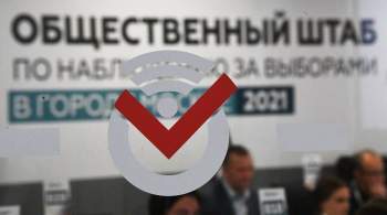 Общественный штаб не зарегистрировал крупных нарушений на выборах в Москве 
