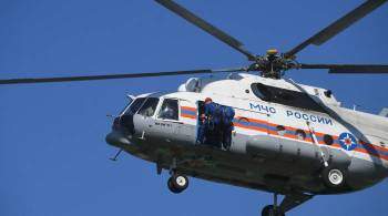 В Удмуртии спасатели ищут вертолет, совершивший жесткую посадку