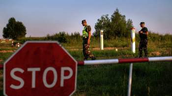 В Белоруссии отвергли обвинения Литвы в провокации на границе