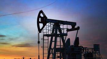 Цена нефти Brent опустилась ниже 77 долларов за баррель
