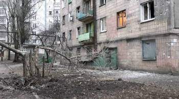 Власти Донецка сообщили о новом обстреле со стороны украинских войск
