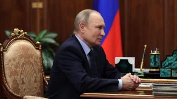 Путин встретился с врио главы Саратовской области