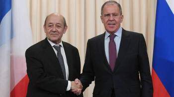 Лавров и Ле Дриан подчеркнули безальтернативность Минских соглашений