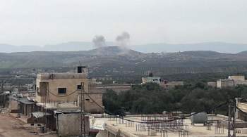 В Идлибе при минометном обстреле пострадал сирийский военный