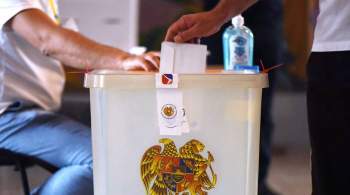 На избирательном участке в Армении раздалась стрельба