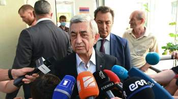 Блок Саргсяна не признает итоги выборов в Армении