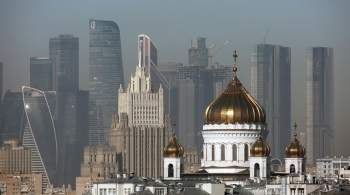 В Москве не чувствуется запах гари или смога