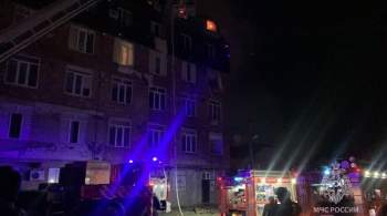 В Махачкале в многоэтажном жилом доме взорвался газ 