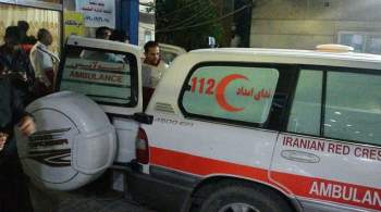 В Иране три человека пострадали при землетрясении