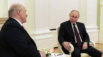 Путин не обсуждает с Лукашенко тему признания Крыма, заявил Песков