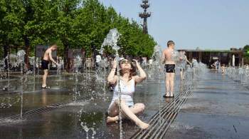 Москвичей предупредили о рекордной жаре в конце июня