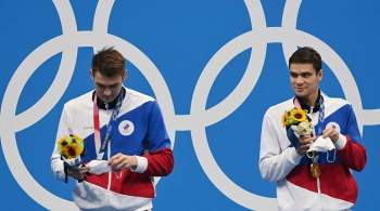 Появилось видео триумфального заплыва россиян на олимпийской стометровке