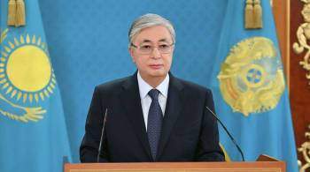 Миротворцы ОДКБ останутся в Казахстане на некоторое время, заявил Токаев