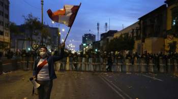 В Перу 27 человек осудили за вандализм во время протестов