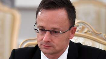 Глава МИД Венгрии выступил против эмбарго на российские энергоносители