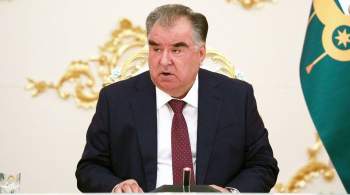 Президент Таджикистана призвал к переговорам в Афганистане