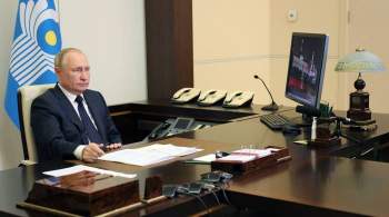 Путин назвал защиту избирательных прав актуальной темой для стран СНГ