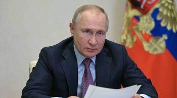 Путин поручил ускорить создание механизмов регулирования перевалки грузов