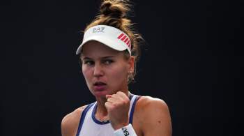Кудерметова впервые вошла в топ-10 рейтинга WTA