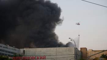 Из загоревшегося здания Микояновского мясокомбината вывели 12 человек