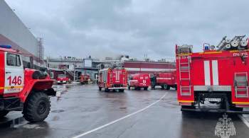 Пожар в пельменном цехе в Тольятти локализовали