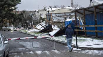 Глава МЧС Крыма оценил ущерб от шторма 