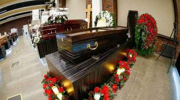  Ъ : производители похоронной продукции подняли цены на гробы и кресты