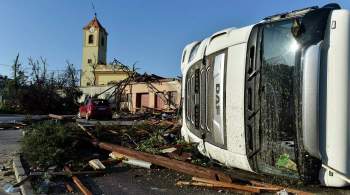 В Чехии подсчитали ущерб от торнадо