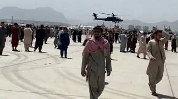 Сотни афганцев пытаются проникнуть в аэропорт Кабула