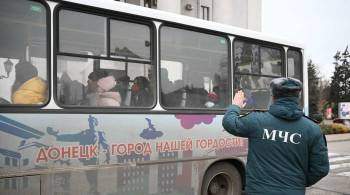 Крым принял первую группу беженцев из Донбасса
