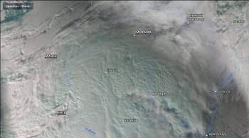  Роскосмос  показал снимок циклона  Ваня  