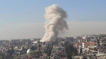 Минобороны Сирии рассказало об ударе Израиля по Дамаску 