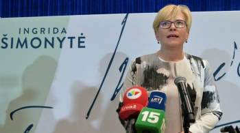 Премьер Литвы заявила, что страна стала  мишенью гибридной войны 