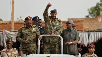 США призвали военного лидера Судана восстановить гражданское правительство