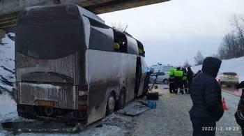В ДТП с автобусом в Рязанской области погибли пять человек