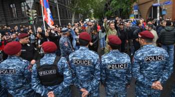 Армянская оппозиция вывела сторонников на новую акцию протеста в Ереване