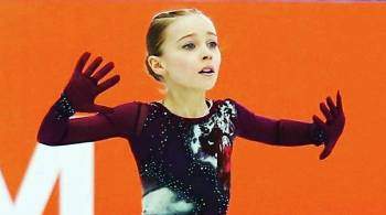 12-летняя ученица Плющенко исполнила тройной аксель: видео
