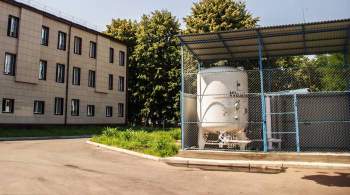 Во владикавказской больнице устанавливают новую трубу для подачи кислорода