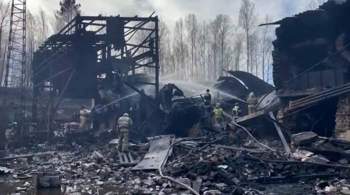При пожаре на заводе под Рязанью погибли 17 человек