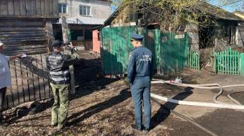 При пожаре в Омской области погибли два школьника